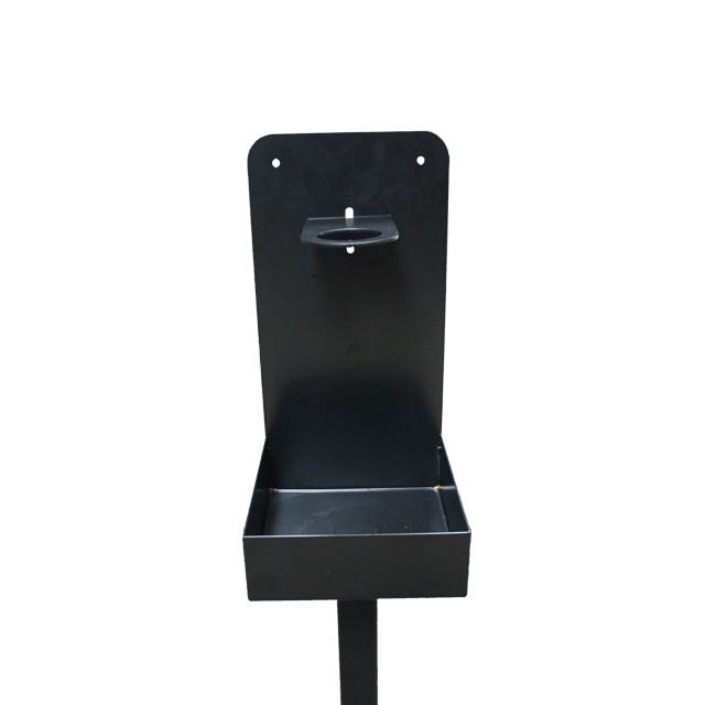 Support en Métal Noir pour 4L de Gel Antibactérien ou Savon | ABC Distribution