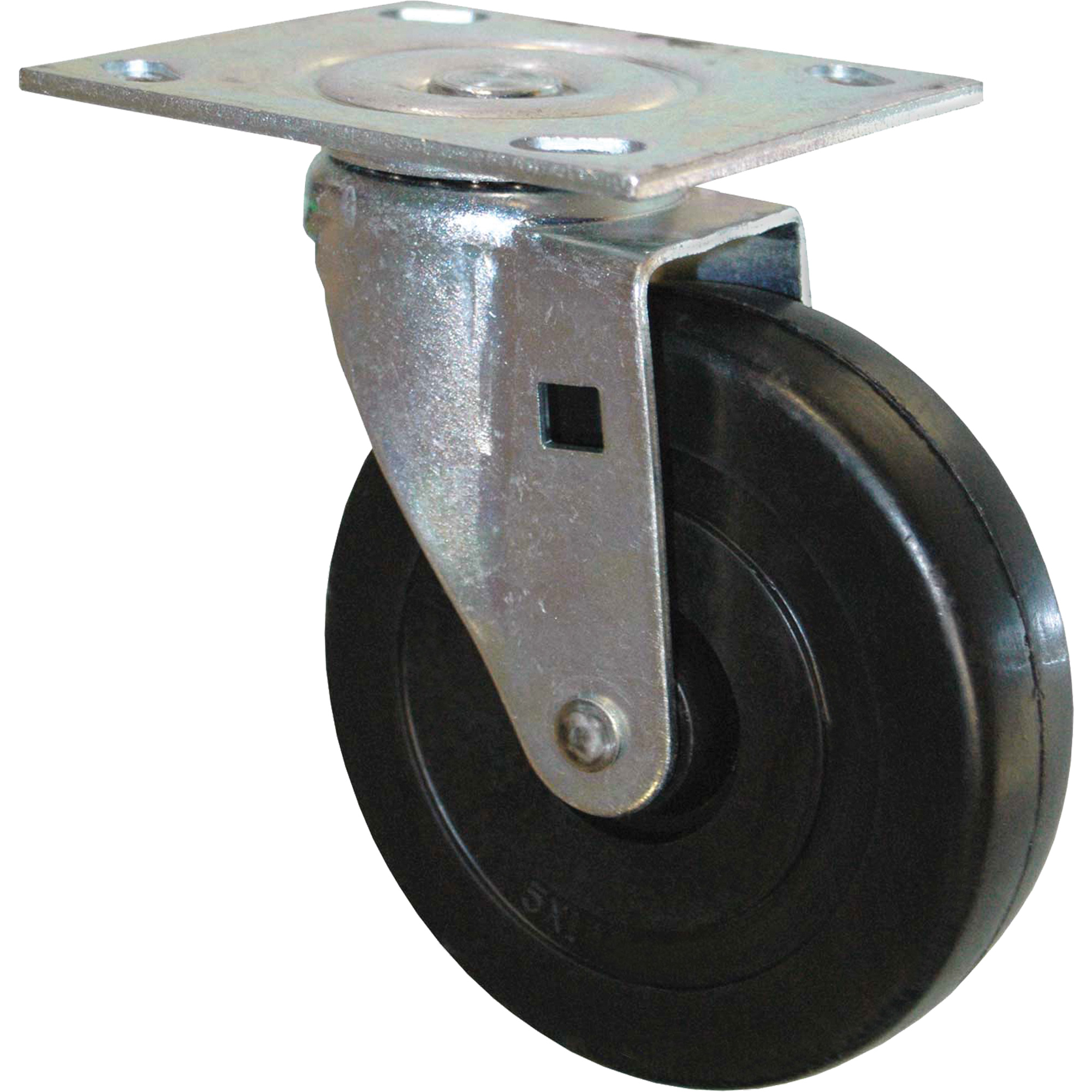 Roue pivotante 5" TPR pour chariot plateforme SPE-FG4402L10000 | ABC Distribution