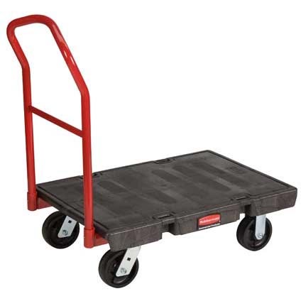 Chariot à plateforme Rubbermaid 4406 Rubbermaid FG440600BLA | ABC Distribution