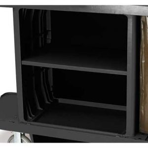 Tablette supplémentaire pour chariot à compartiment Rubbermaid FG619500BLA |  ABC Distribution