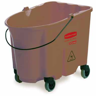 Seau 7 gallons WaveBrake Rubbermaid FG757088BRN | ABC Distribution