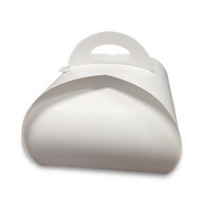 BOÎTE À GÂTEAU TULIPE BLANCHE 18PTS 9"x9" |  ABC Distribution