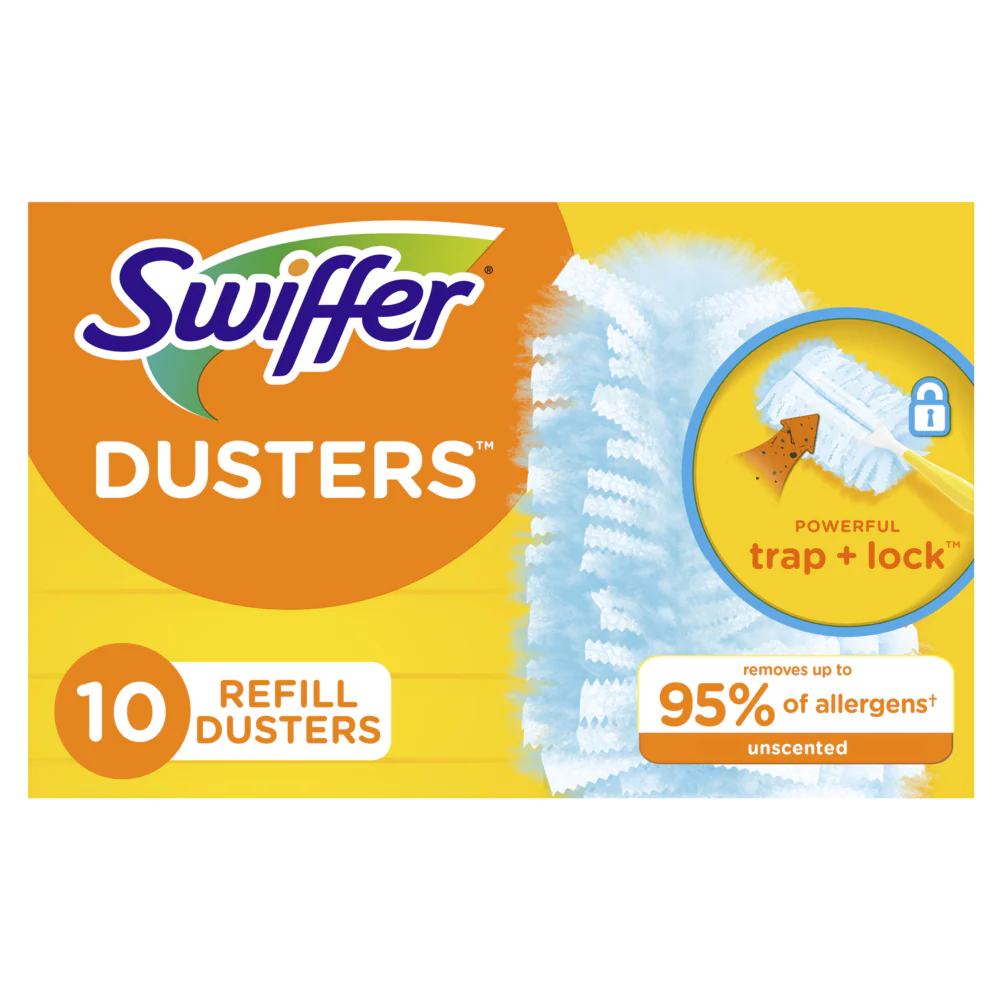Swiffer - Recharges de plumeaux Dusters multi-surfaces, Paquet de 10 | ABC Distribution