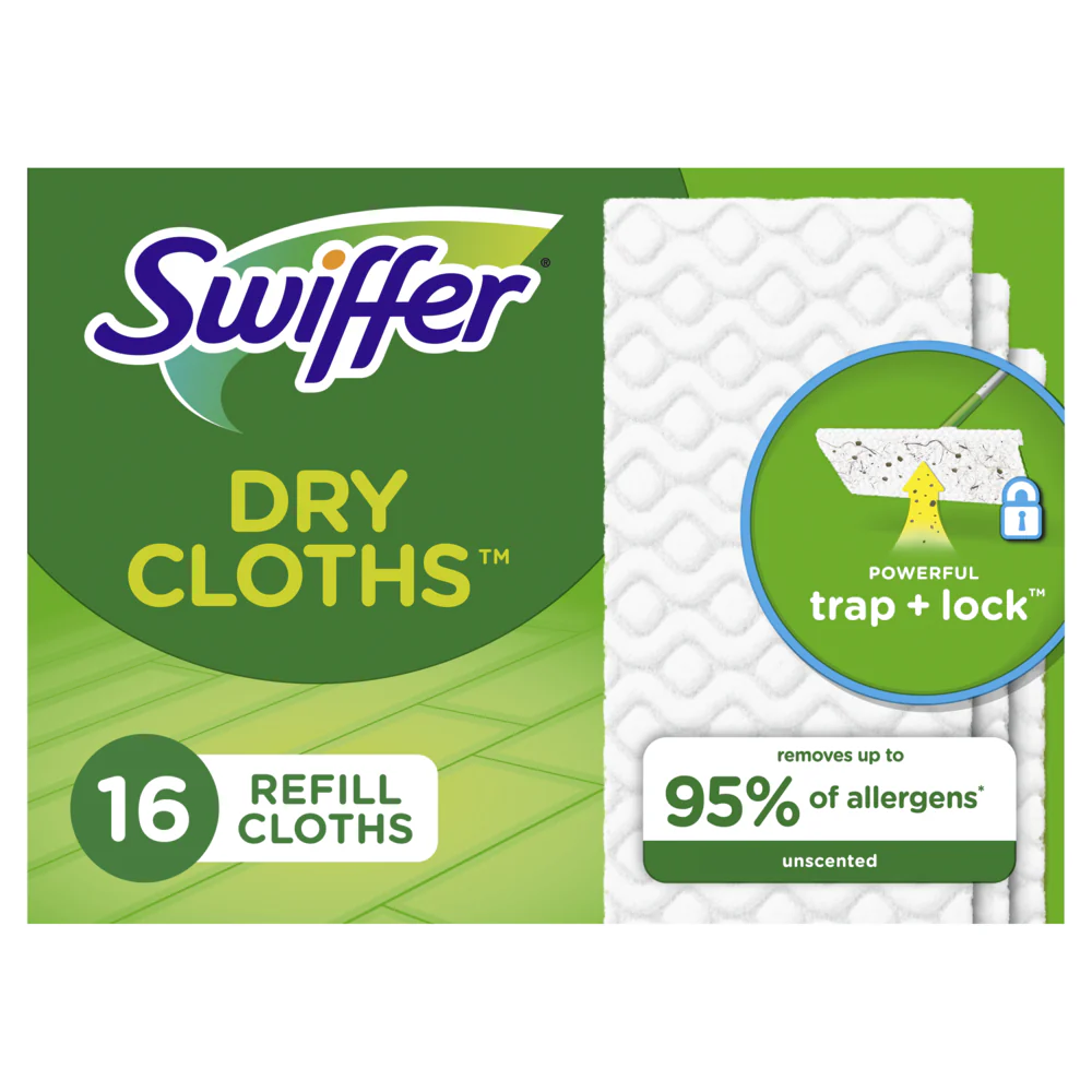 Swiffer - Linges secs Sweeper, Paquet de 16 | ABC Distribution
