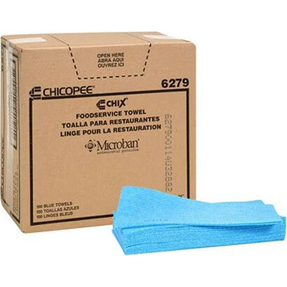 Chix chiffons pour service alimentaire avec Microban - 12" x 24" - Chicopee 6279 | ABC Distribution