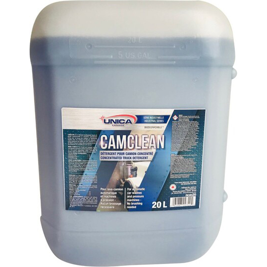 CAMCLEAN Détergent pour le lavage des camions et machineries lourdes - 20L | ABC Distribution