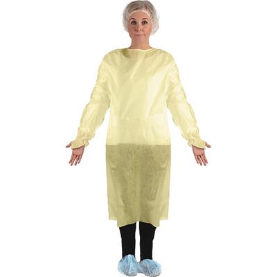 Blouse d'isolation jaune Ritmed AssureWear - Caisse de 50 blouses | ABC Distribution