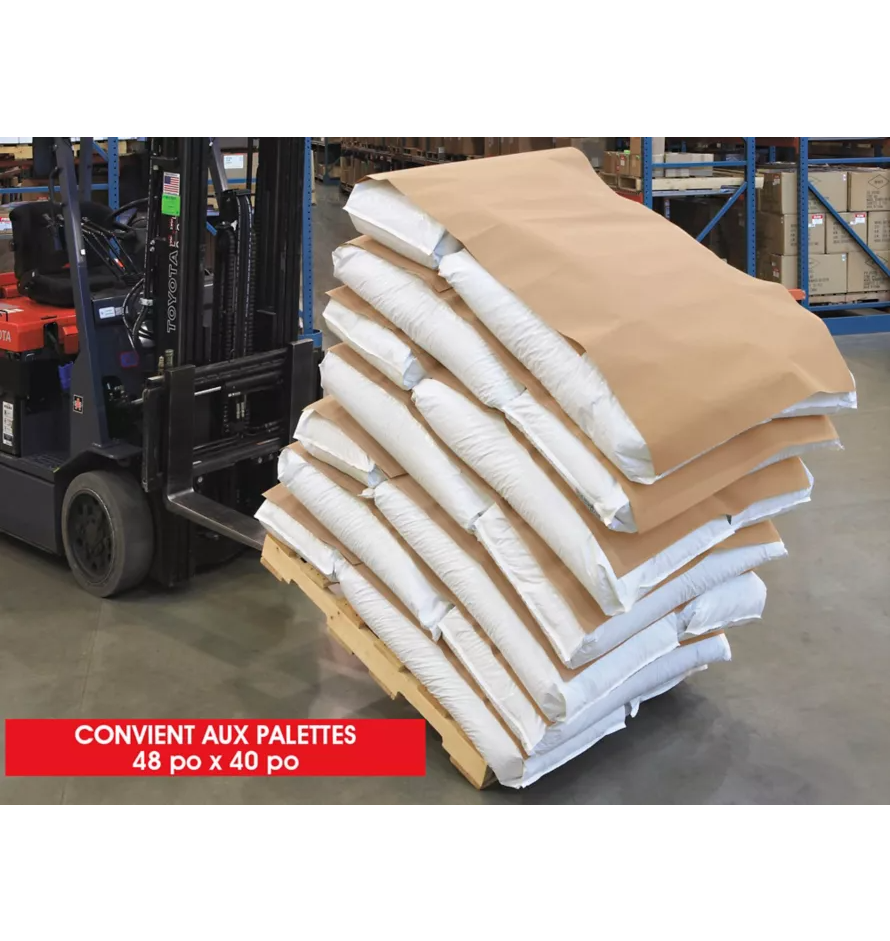 Papier de palette antidérapant – 48" x 40" | ABC Distribution