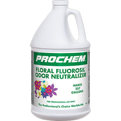 FLUOROSIL Neutralisateur d'odeur floral pour tapis - 4 x 3.8L | ABC Distribution