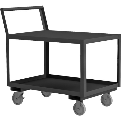 Chariot de service avec surface surbaissée