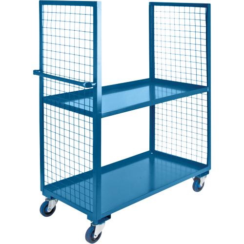 Chariots grillagés
