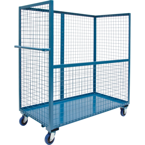 Chariot grillagé pour transport