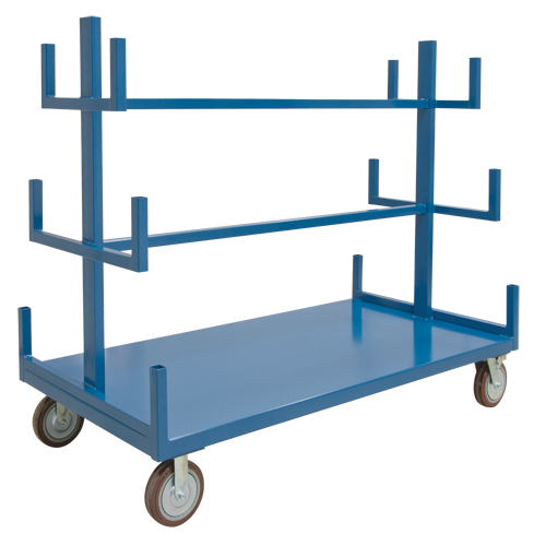 Support mobile pour tuyaux & barres