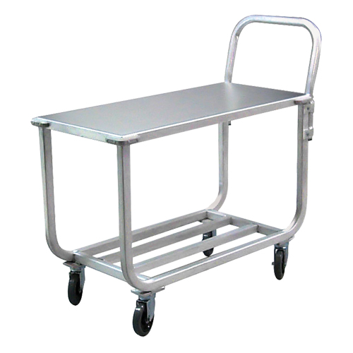 Chariot en aluminium à plateforme tubulaire