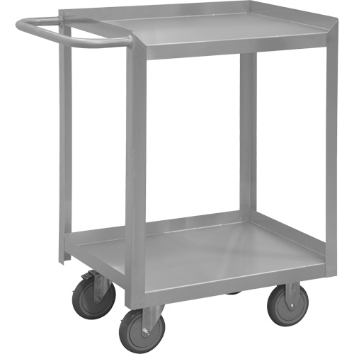Chariot avec tablettes de calibre industriel