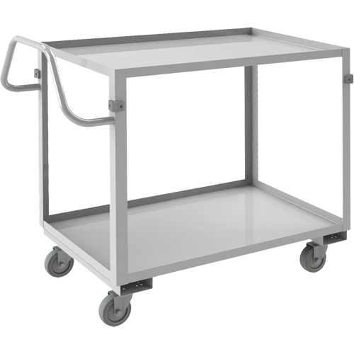 Chariot avec tablettes de calibre industriel