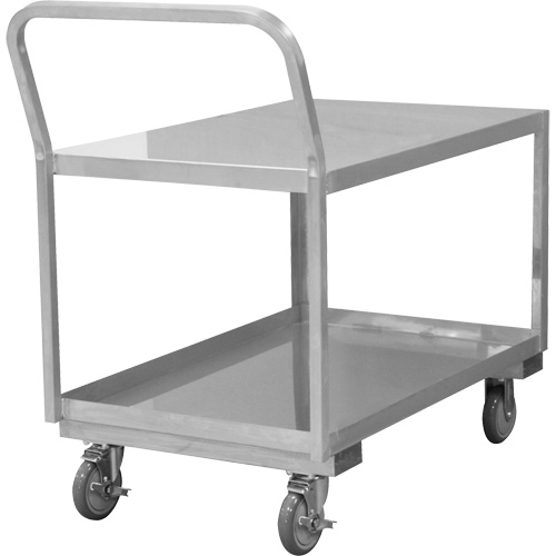 Chariot d'atelier industriel à profil bas