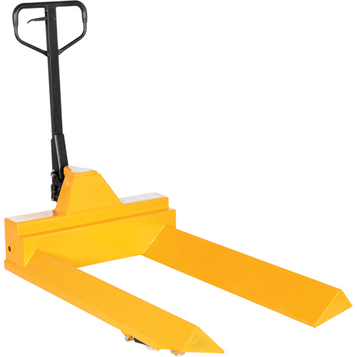 Transpalette pour matériaux en rouleaux