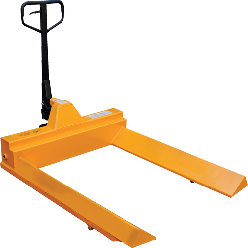 Transpalette pour matériaux en rouleaux