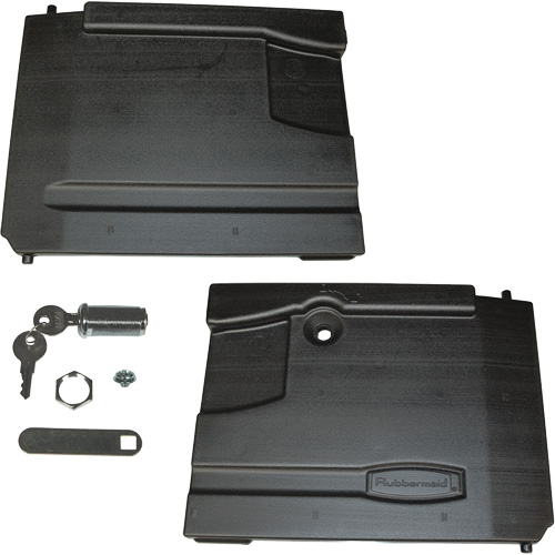 Trousse de porte et verrou pour chariot XtraMC Rubbermaid Specialmade No. de modèle du fabricant : FG4094L1BLA | ABC Distribution