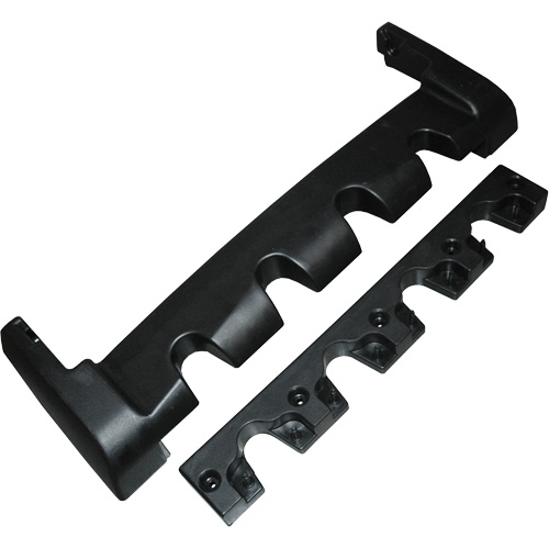 Râtelier à outils en deux pièces pour chariot de nettoyage Rubbermaid Specialmade No. de modèle du fabricant : FG9T73M4BLA | ABC Distribution