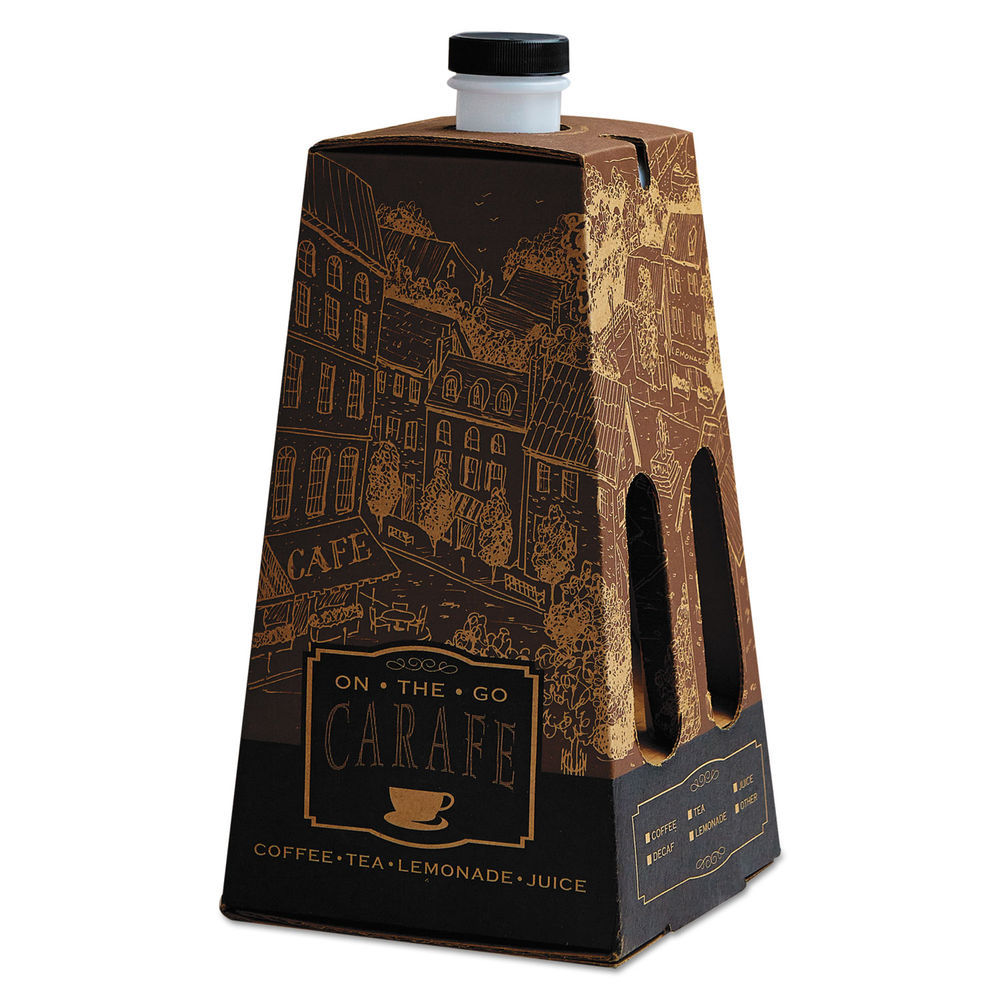 CARAFE ON-THE-GO POUR BREUVAGE CHAUD OU FROID 96 OZ - Caisse de 16 | ABC Distribution