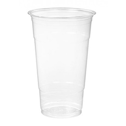 VERRE EN PLASTIQUE CLAIR 24 OZ 98 MM ROYPTC24D98 | ABC Distribution