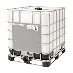 RÉSERVOIR TOTE 1040 LITRES AVEC VALVE ET CAGE RECONDIOTIONNÉ | ABC DISTRIBUTION