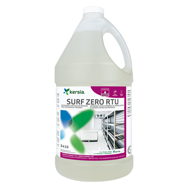 SURF ZERO RTU Kersia - Détergent pour chambres de congélation et congélateurs commerciaux | ABC Distribution