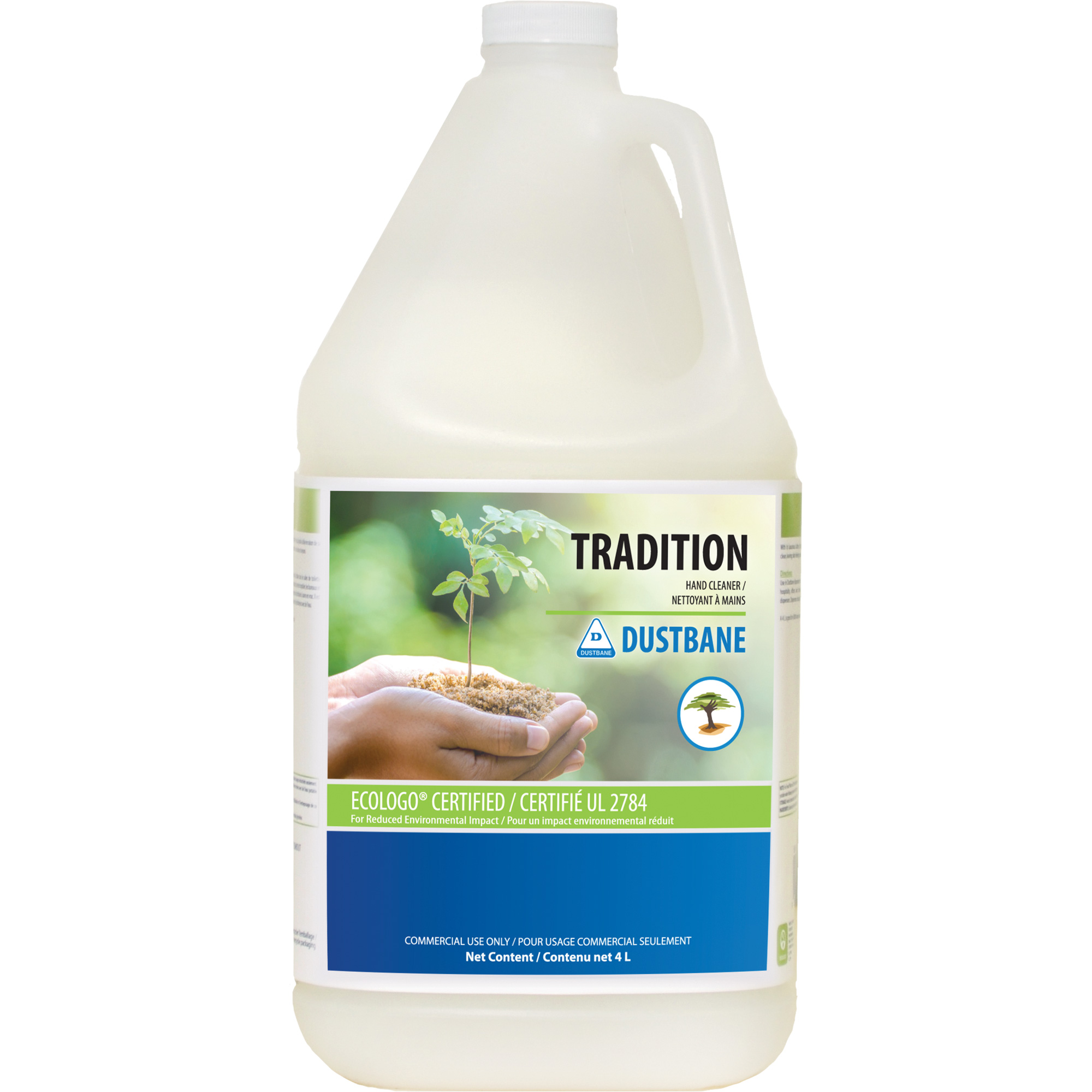 Nettoyant pour les Mains 50220 Tradition Liquide Sans parfum - 4L | ABC Distribution