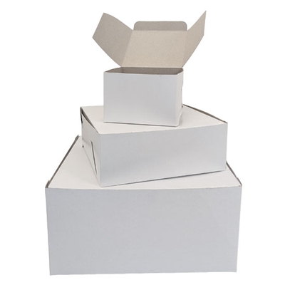 BOÎTE À GÂTEAU 10"x10"x3,5" - PAQUET DE 100 | ABC DISTRIBUTION