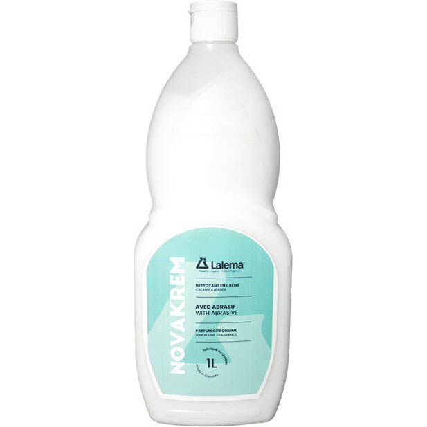 NOVAKREM Nettoyant en crème avec abrasif pour salle de bain 1L | ABC Distribution